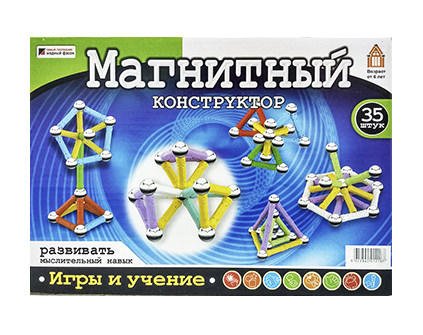Магнитный конструктор Mag-Building 35 деталей