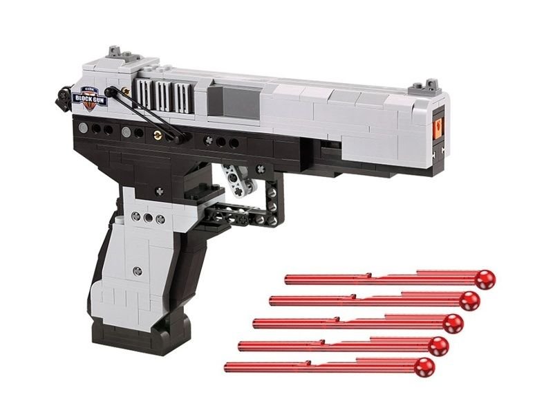 Конструктор CaDA deTech пистолет MK 23 (412 деталей) C81009W