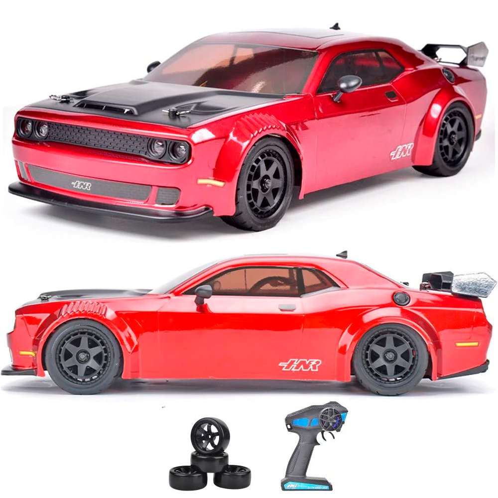 Радиоуправляемая машина HSP / HNR Dodge SRT (колеса шоссейные+дрифт LED фары 1:10 4WD) - H9802-H98248-1