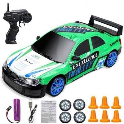 Радиоуправляемая машина для дрифта Subaru Impreza WRX (сменные колеса, фишки) - SC24A12