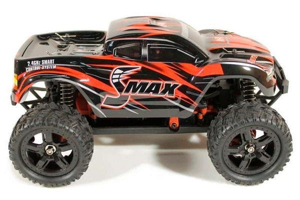 Радиоуправляемый монстр Remo Hobby SMAX UPGRADE 4WD 2.4G 1/16 RTR RH1631UPG-RED