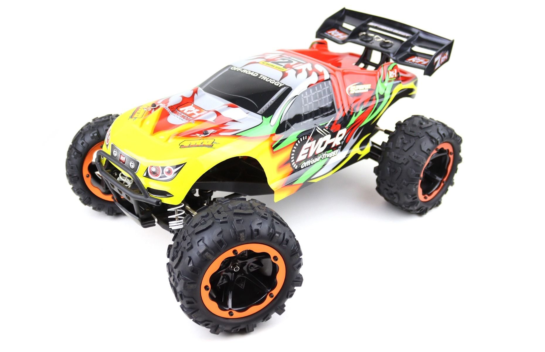 Радиоуправляемая машина трагги Remo Hobby EVO-R 4WD RTR масштаб 1:8 2.4G - RH8065-RED