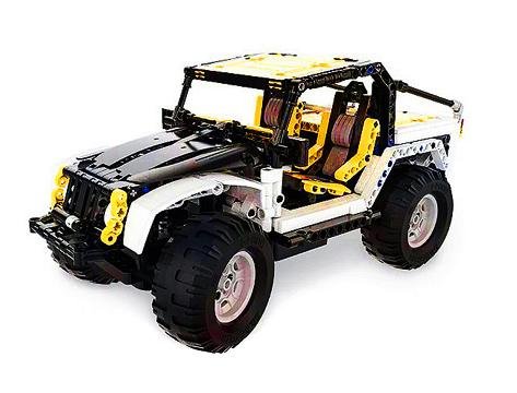 Радиоуправляемый конструктор CADA внедорожник Jeep Wranger Pioneer (542 детали) C51045W