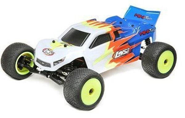 Радиоуправляемый трагги Losi Mini-T 2.0 Stadium Truck Brushed 1:18 - LOS01015T2