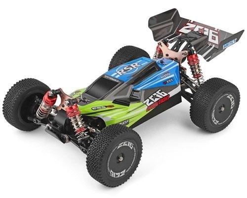 Радиоуправляемая машинка багги WLToys масштаб 1:14 - WLT-144001-GREEN