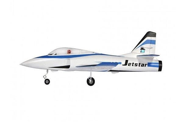 Радиоуправляемый самолет Top RC Jet Star Голубой 800 мм PNP