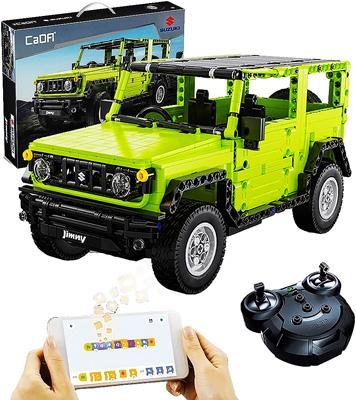 Радиоуправляемый конструктор CADA автомобиль SUZUKI JIMNY 1/12 (579 деталей) C51201W