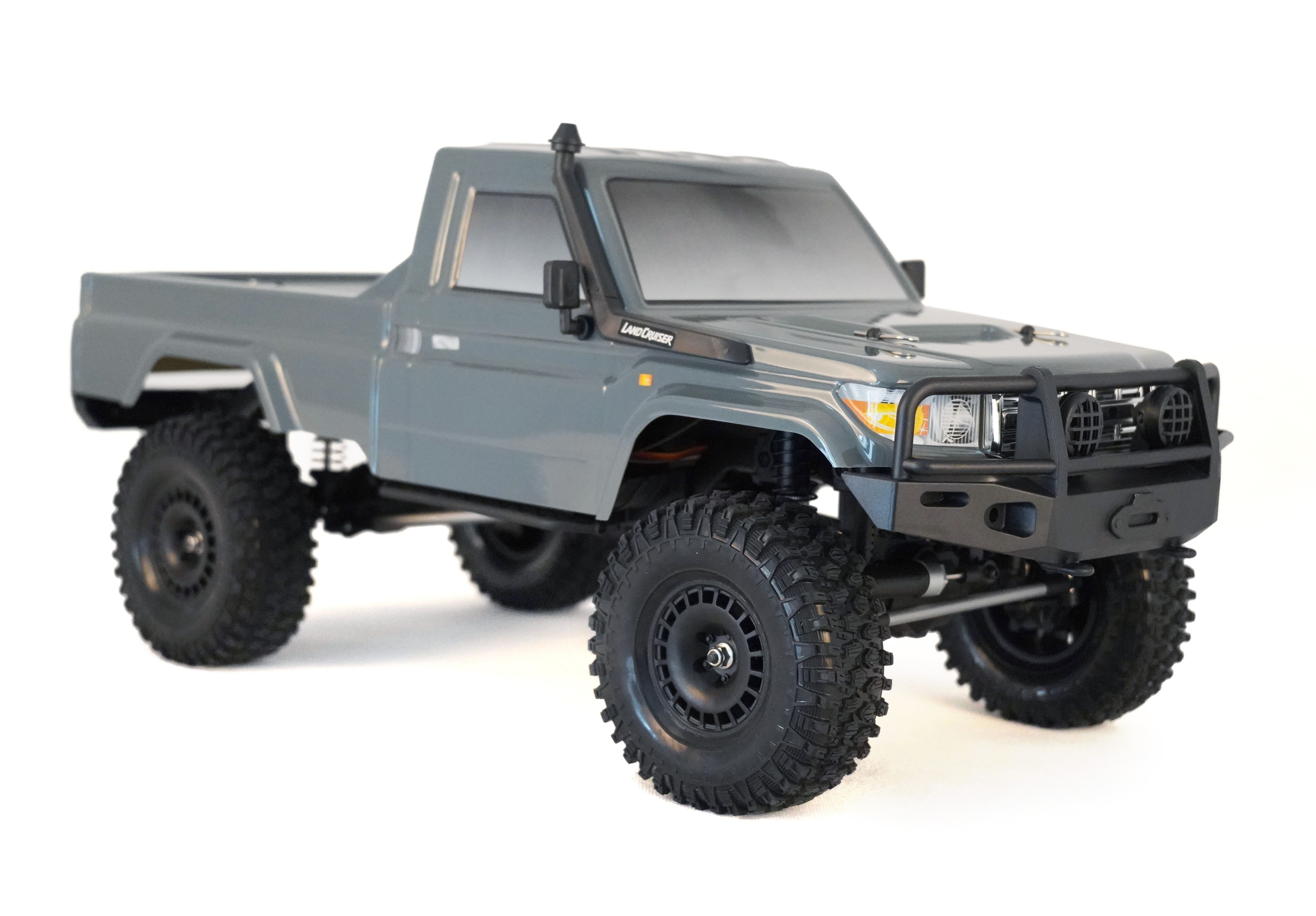 Радиоуправляемый трофи Yikong 4105 crawler pickup 4WD ARTR масштаб 1:10 2.4G - YK-4105-Gr