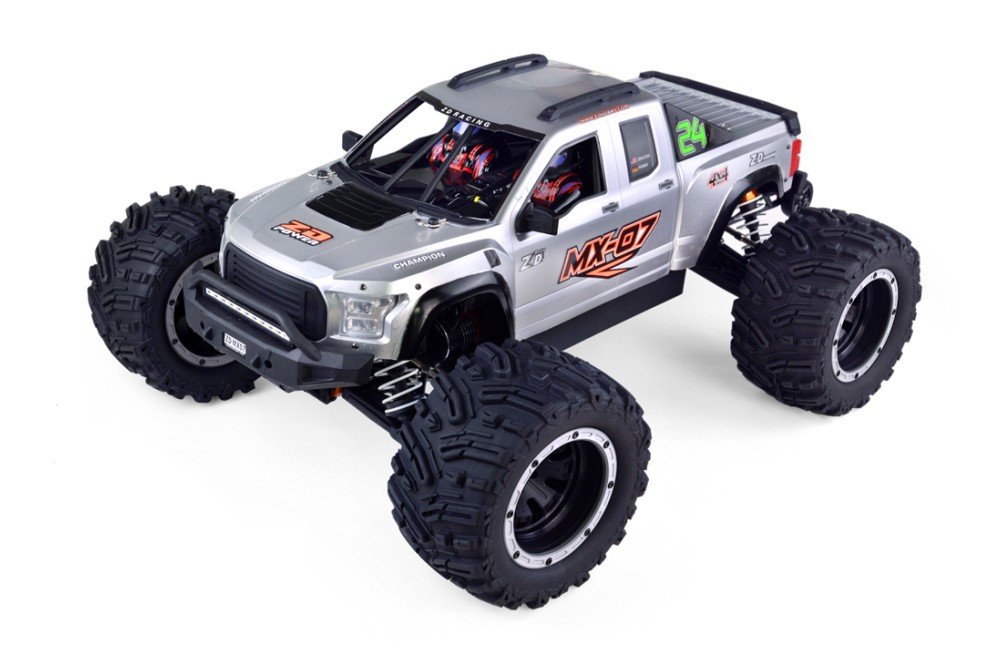 Радиоуправляемая машина монстр ZD RACING 1/7 MAX6 160A 8S ESC (ARTR) (без зарядного устройства и АКБ) - ZD-MX-07-SW