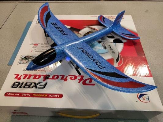Радиоуправляемый самолет FX818 Pterosaur Blue 2.4G - FX818-BLUE