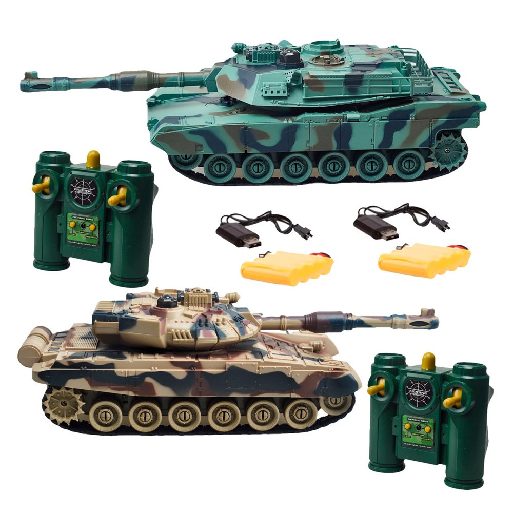 Радиоуправляемый танковый бой Zegan ZG-99830 (Type 90 + Abrams) 2.4GHz