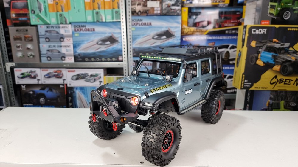 Радиоуправляемая машина краулер WLToys PRO Crawler 4X4 RTR 1/10 104006 Gray