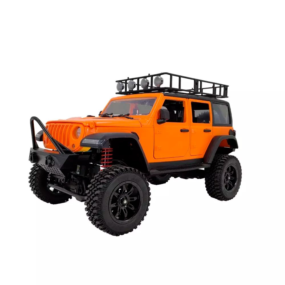 Радиоуправляемая машина внедорожник MN MODEL Wrangler RTR 4WD масштаб 1:12 2.4G - MN-128|ORANGE