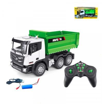 Радиоуправляемый грузовик самосвал HUI NA TOYS масштаб 1:18 2.4G - HN1556