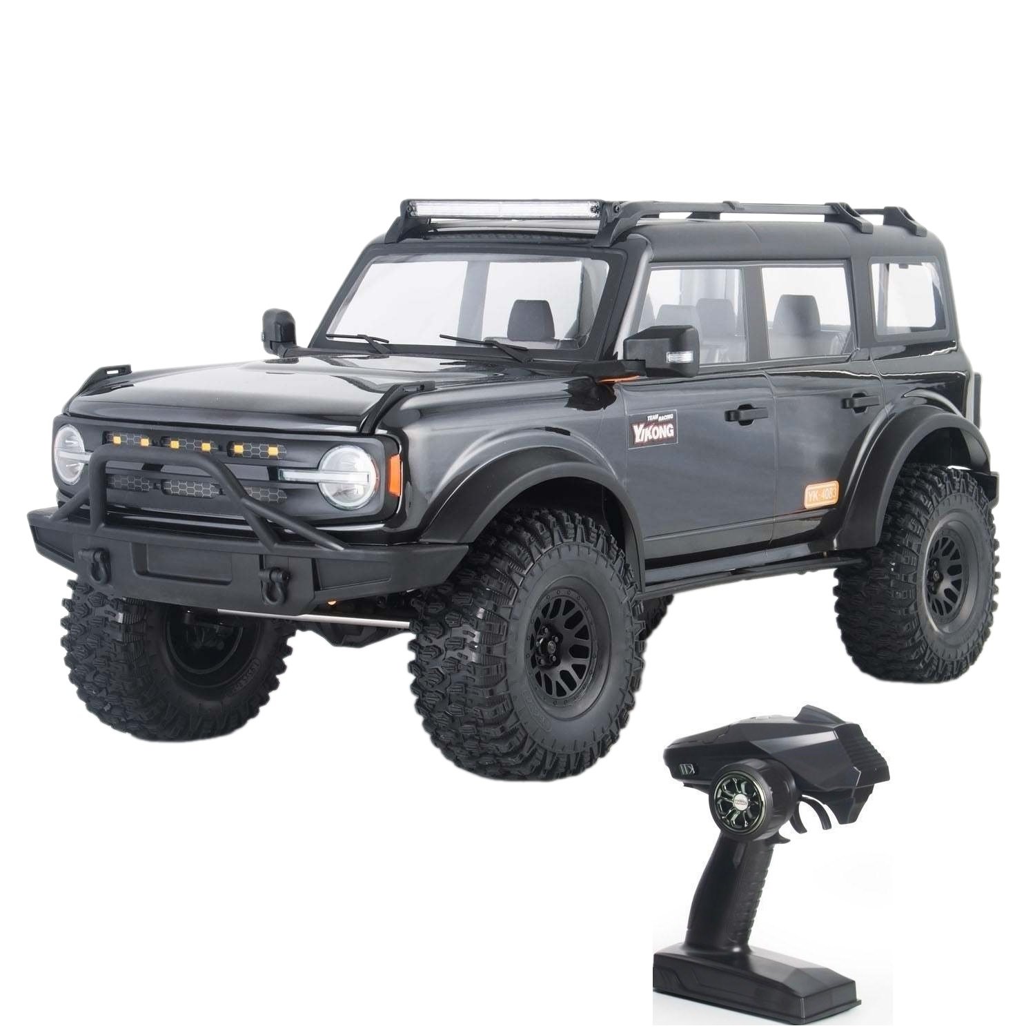 Радиоуправляемая машина трофи Yikong 4083V3 crawler Bronco (Black Gray) ARTR масштаб 1:8 - YK-4083V3-BG