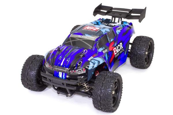 Радиоуправляемый трагги Remo Hobby S EVO-R Brushless 4WD 2.4G 1/16 RTR RH1665-BLUE
