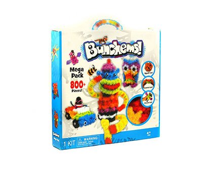 Конструктор-липучка Bunchems Mega Pack 800 деталей