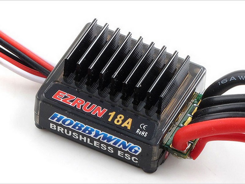 Бесколлекторная бессенсорная система Hobbywing COMBO- A2 (18A, 5200KV, 1/18) - HW-81030010