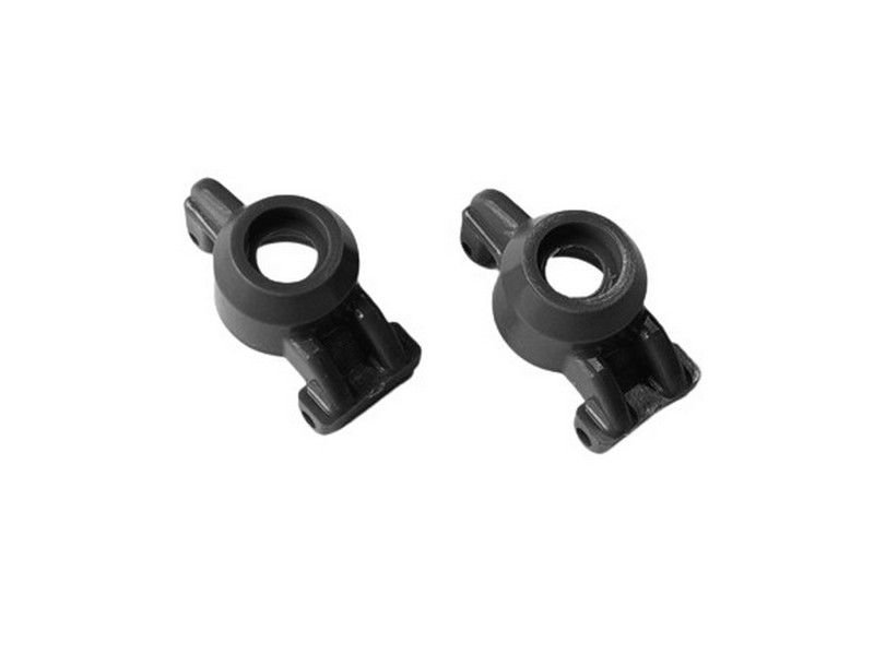 Капролоновые задние ступицы для Remo Hobby 1/16, черные, тюнинг (2 шт) - CP-2513-BL / для моделей RH1631/RH1635 монстров, трагги, багги и шорт корсов