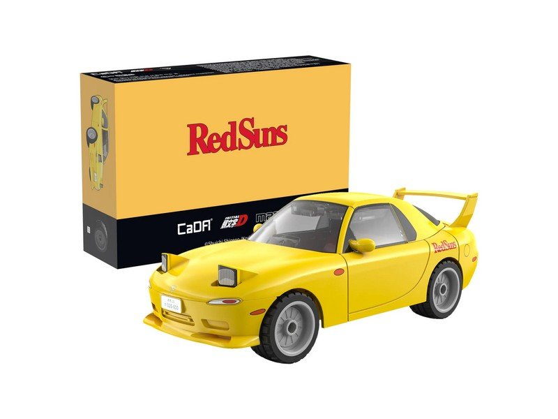 Конструктор CaDA автомобиль Mazda FD35 RX-7 (66 деталей) - C55017W