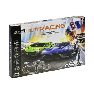 Гоночный автотрек JJ Slot ралли 730 см, от сети, 1:64 - JJ113-2