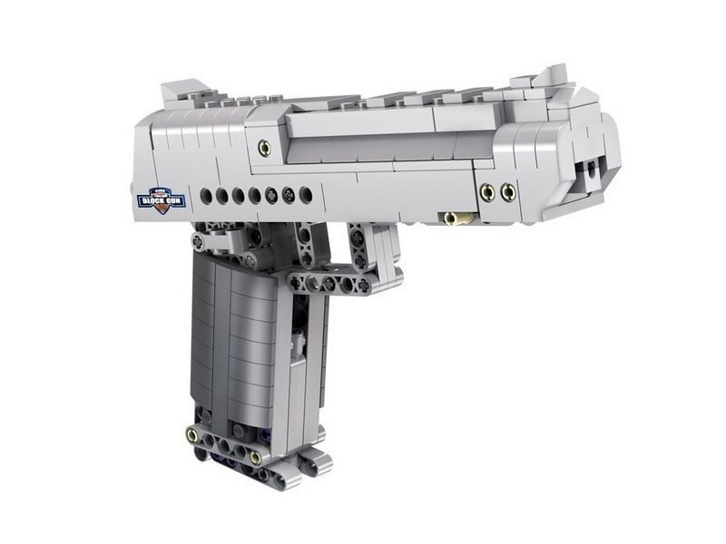Конструктор CaDA deTech пистолет Desert Falcon (307 деталей) C81007W