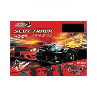 Гоночный автотрек JJ Slot ралли Мерседес 589 см, от сети, 1:43 - JJ77-2
