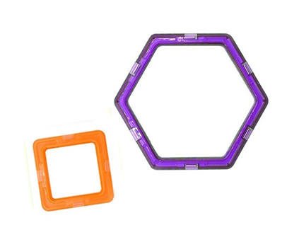 Магнитный конструктор Magnetic Blocks 8 деталей