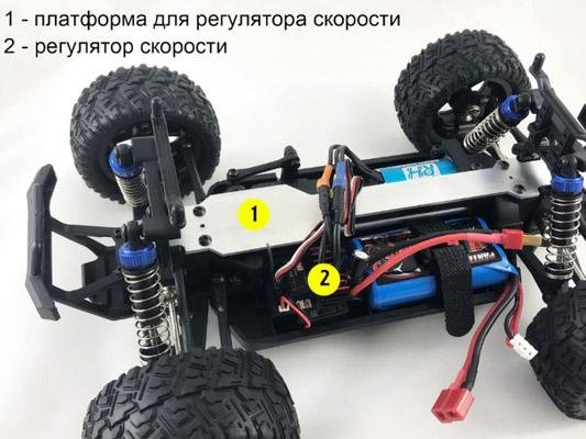 Рама жесткости алюминиевая для машин RH 1/16. A2502PRO