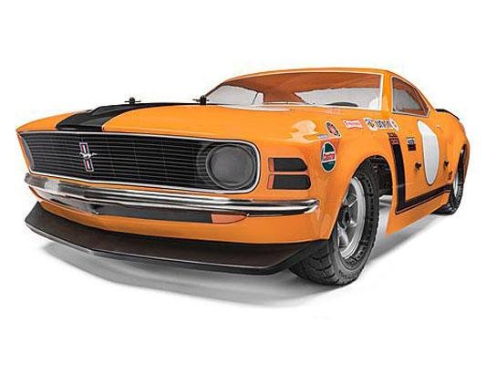 Шоссейный автомобиль HPI Racing BAJA 5R 1970 FORD MUSTANG 2WD RTR масштаб 1:5 2.4G HPI-115123