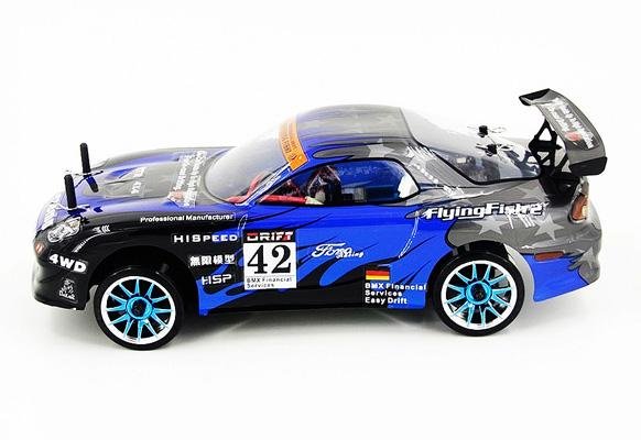 Радиоуправляемая машина для дрифта HSP Flying Fish 2 4WD RTR масштаб 1:16 2.4G - 94163|16375 RX-7