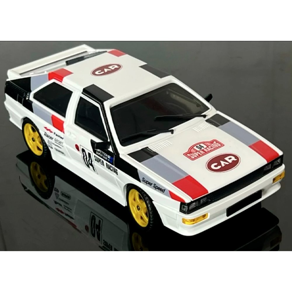 Радиоуправляемая машина для дрифта LD RC масштаб 1:28 4WD 2.4G Audi Quattro S1 - 2804PRO White