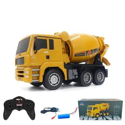 Радиоуправляемый грузовик бетономешалка HUI NA TOYS масштаб 1:18 2.4G - HN1338