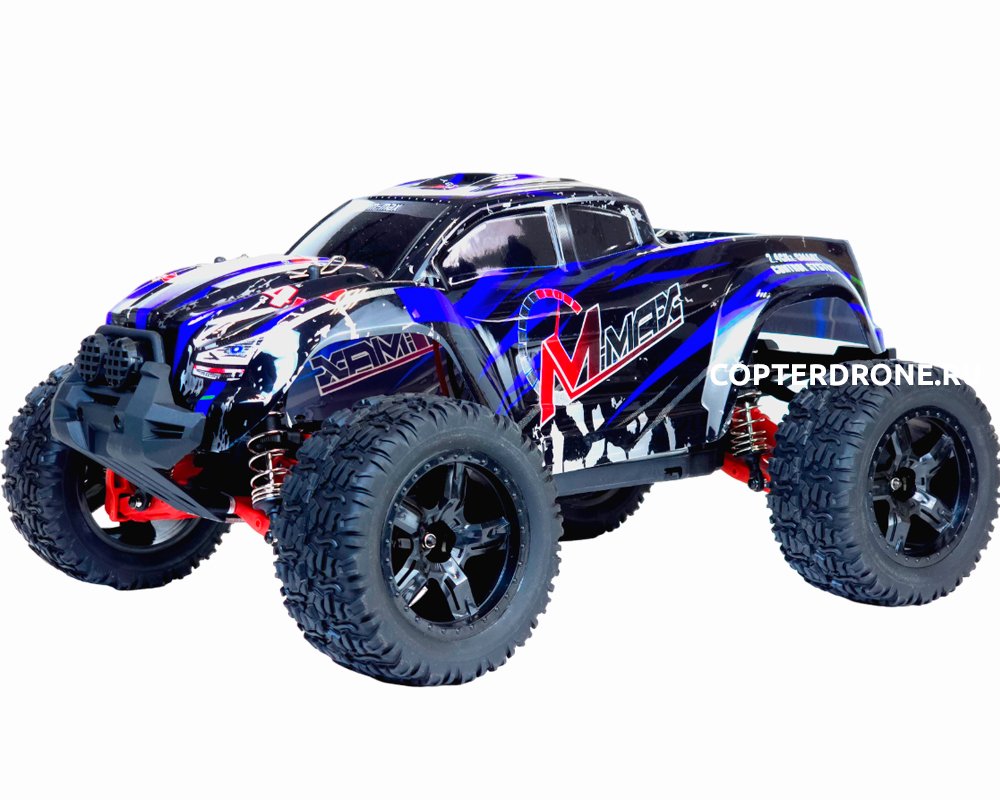 Радиоуправляемый монстр Remo Hobby MMAX PRO UPGRADE 4WD 2.4G 1:10 RTR RH1031PRO-UPG-BLUE