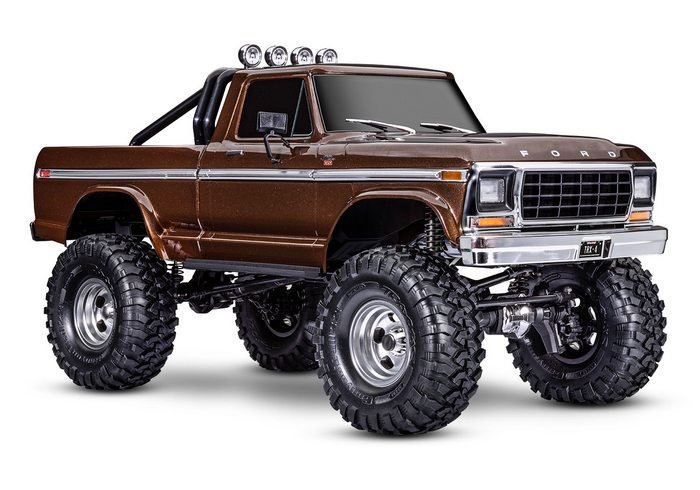 Радиоуправляемая машина краулер TRAXXAS 79 F-150 MET BROWN - TRA92046-4-BR