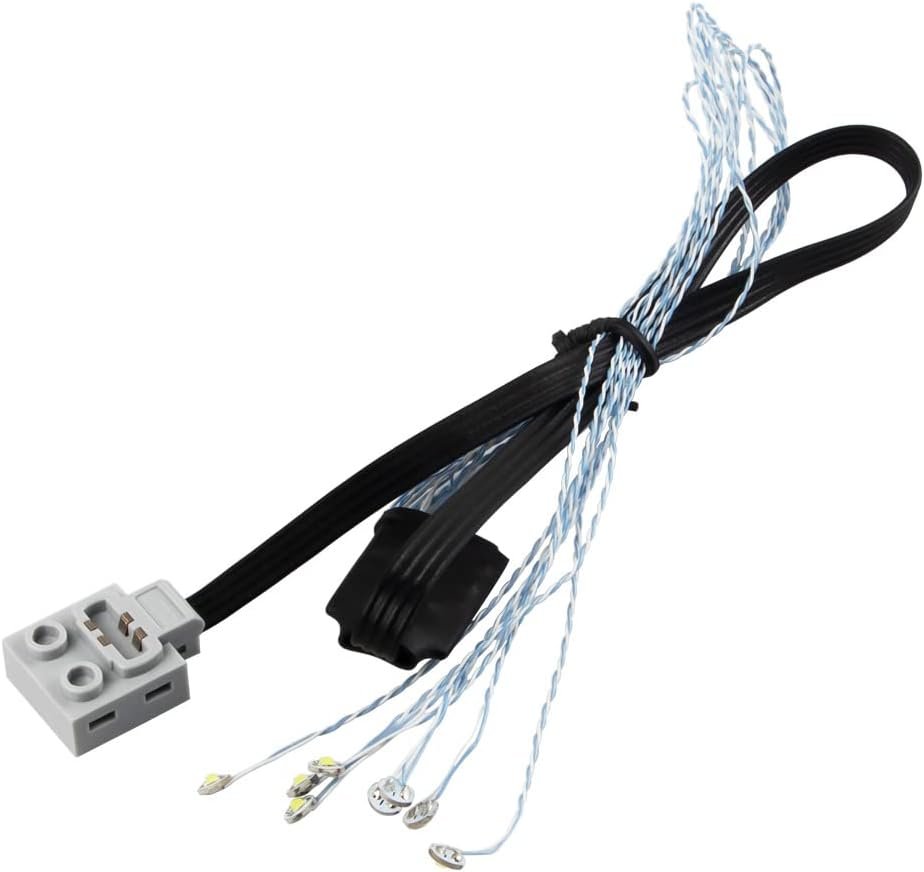 Коннектор CaDA Technic 8шт светодиодов для конструкторов - JV3046
