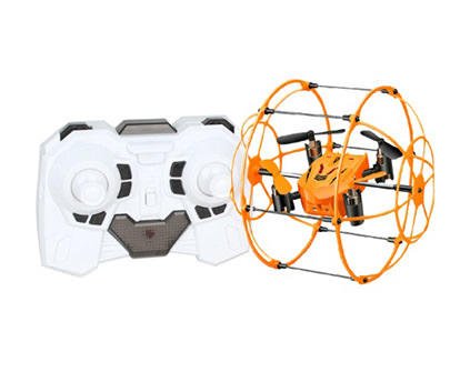 Радиоуправляемый квадрокоптер с защитной сеткой Orange SkyWalker - HM1336