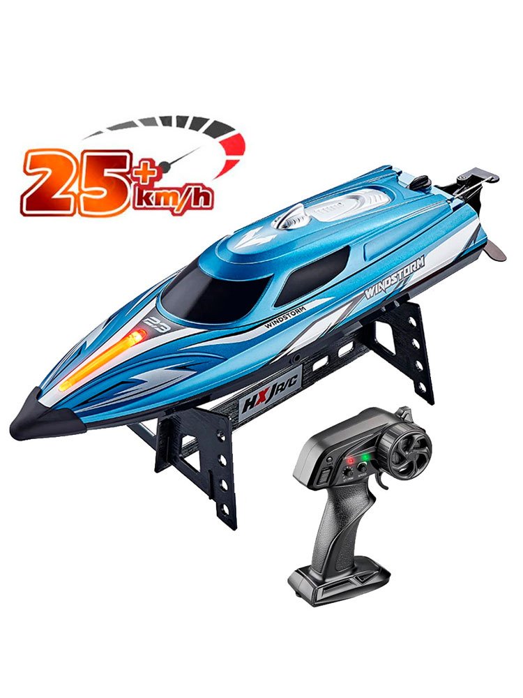 Радиоуправляемый катер CS Toys WindStrom (36 см, 25 км/ч) - HJ823-BLUE