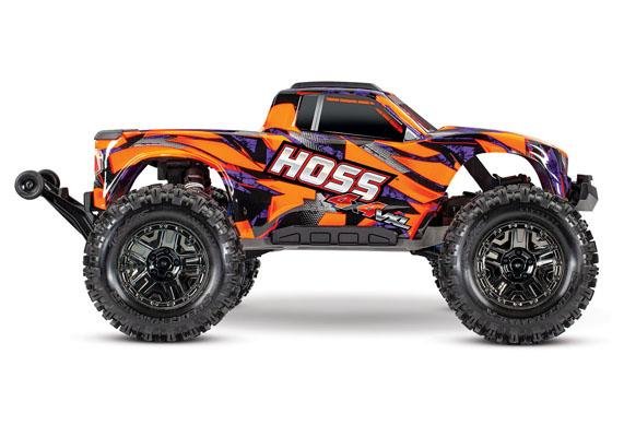 Радиоуправляемый монстр Traxxas HOSS 4X4 VXL 3S 4WD 1:10 - TRA90076-4-OR