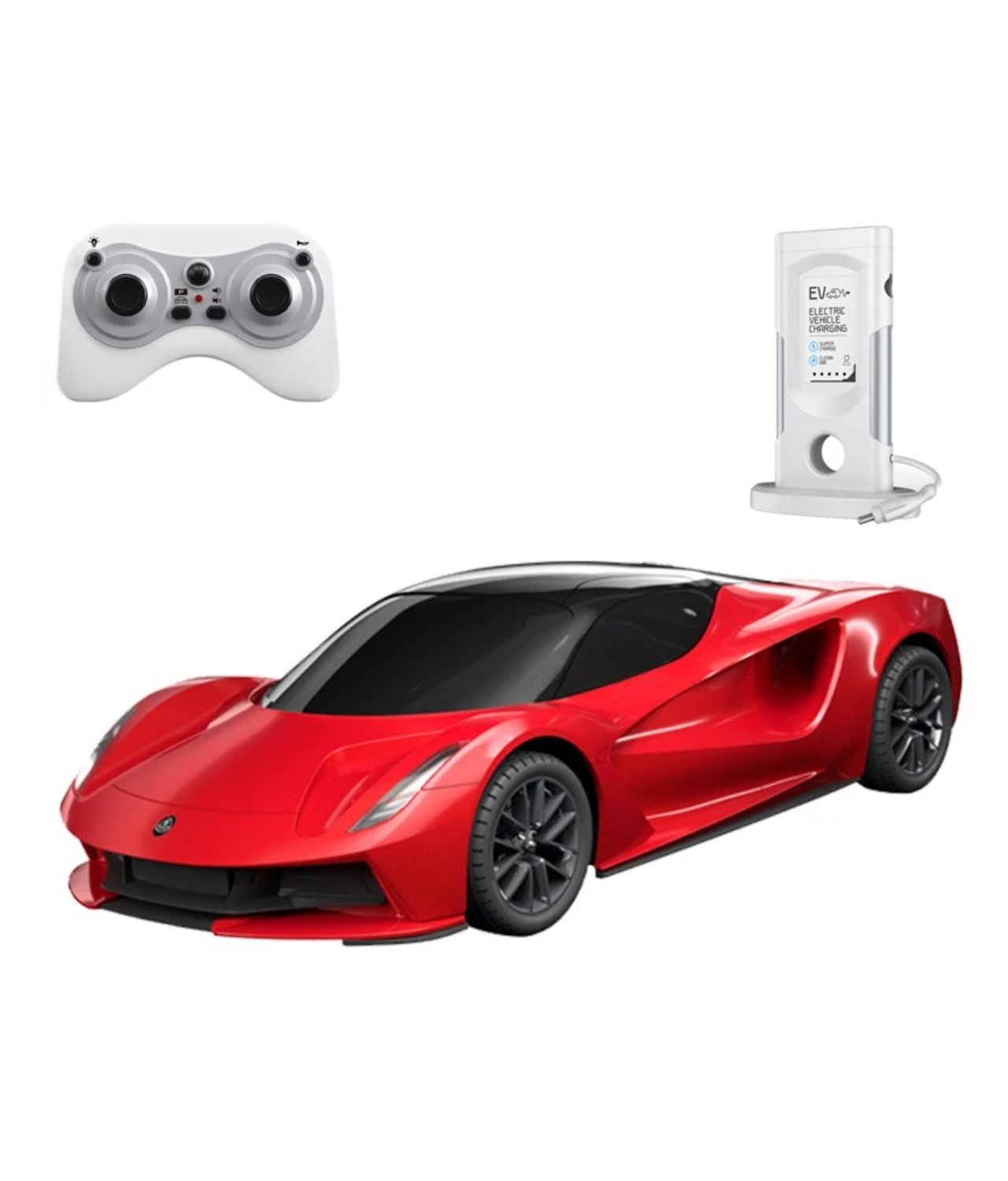 Радиоуправляемый автомобиль Double Eagle Lotus Evija 4WD RTR масштаб 1:16 2.4G - E734-003|RED