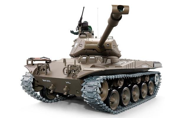 Радиоуправляемый танк Heng Long US M41A3 Bulldog масштаб 1:16 2.4 G - 3839-1 V7.0