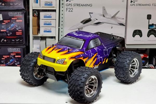 Радиоуправляемая машина монстр с ДВС HSP 4WD Nitro Off Road Monster Truck 1:10 HSP 94188-88025
