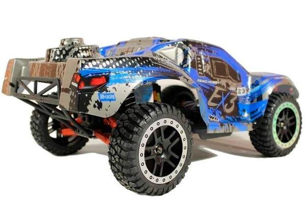 Радиоуправляемый шорт-корс Remo Hobby EX3 Brushless UPGRADE 4WD 2.4G 1:10 RTR RH10EX3TOP-UPG-BLUE