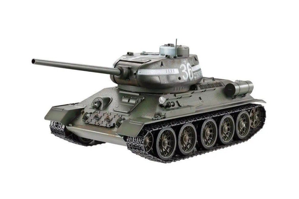 Радиоуправляемый танк Taigen СССР Т34-85 V3 масштаб 1:16 (для ИК боя) 2.4G RTR - TGIS3909-B1 3.0