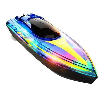Радиоуправляемый катер Flytec V555 с подсветкой 2.4G RTR - Flytec-V555