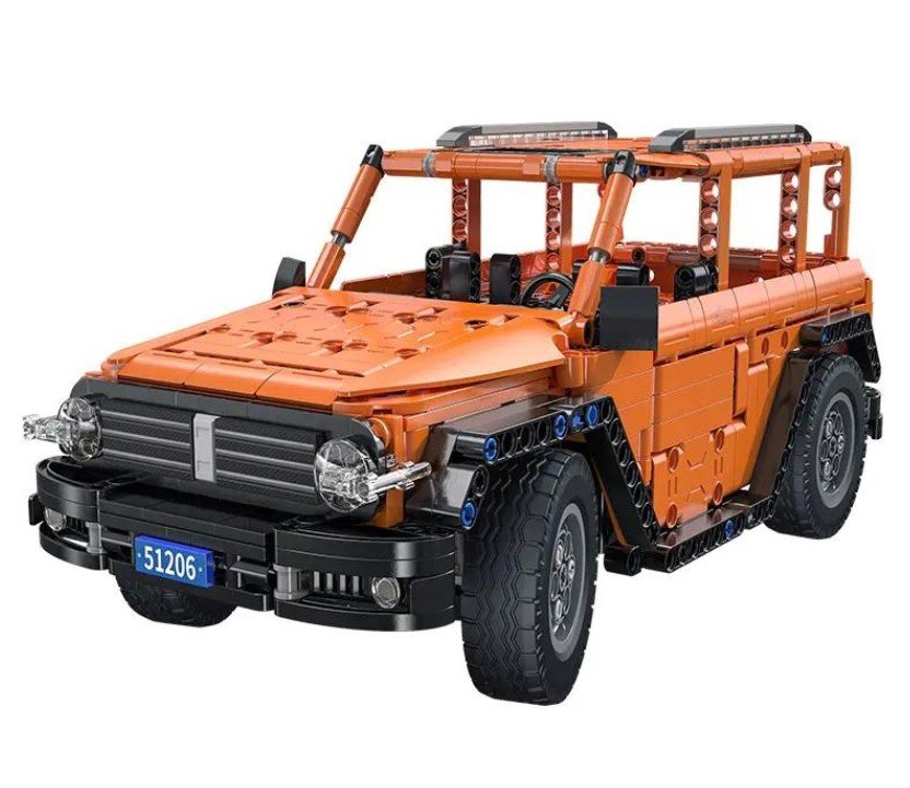 Радиоуправляемый конструктор CADA внедорожник Tank SUV 1/12 (561 деталь) - C51206W
