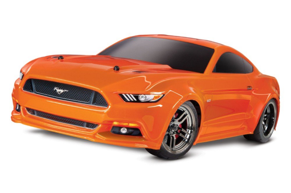 Радиоуправляемая машина для дрифта TRAXXAS 4-TEC 2.0 MUSTANG BODY ORANGE - TRA83044-4-OR