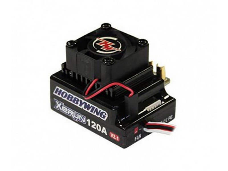 Бесколлекторный регулятор Hobbywing XERUN-120A-SD V2.1 Black (120A-760A, 1/10, 1/12) - HW-81020171