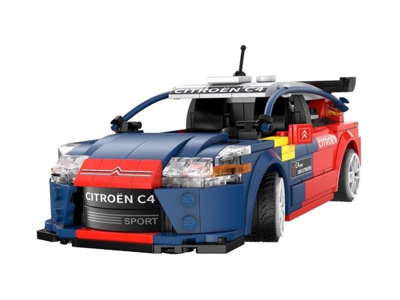 Радиоуправляемый конструктор CADA раллийный автомобиль Citroën C4WRC 1:20, 329 элементов - C51078W