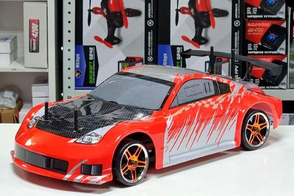 Радиоуправляемая машина для дрифта HSP Flying Fish 1 4WD RTR 1:10 2.4G 94123 Nissan 350Z